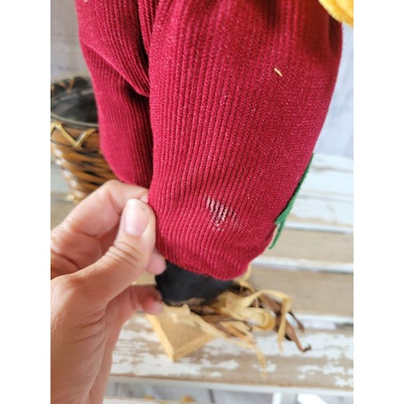 Scarecrow baskets Thanksgiving fall country folk a - Picture 7 of 7